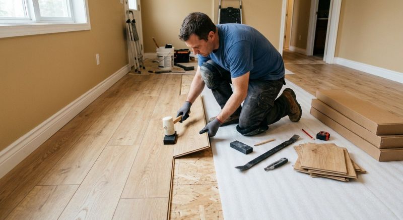 Laminate Floor Installation in Fairfield County, CT