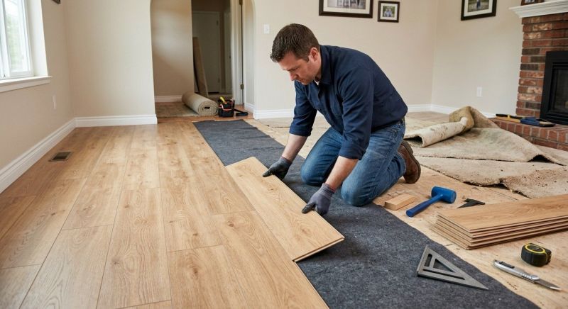 Laminate Floor Remodeling in Mahopac, NY