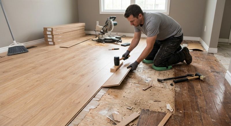 Laminate Floor Replacement in Ridgefield, CT