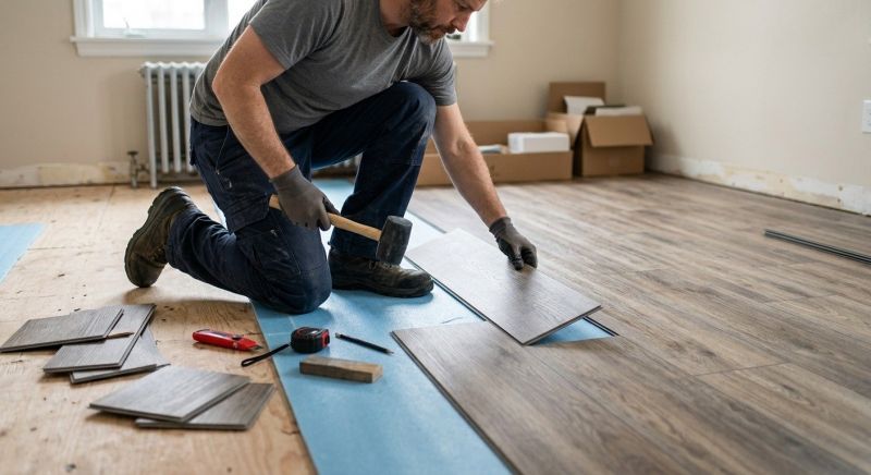 Linoleum Floor Installation in Bethel, CT