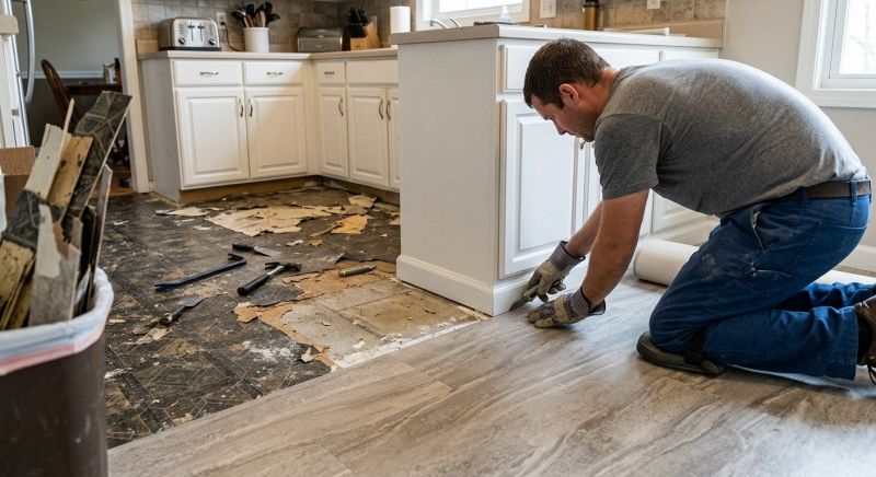 Linoleum Floor Installation in Sherman, CT