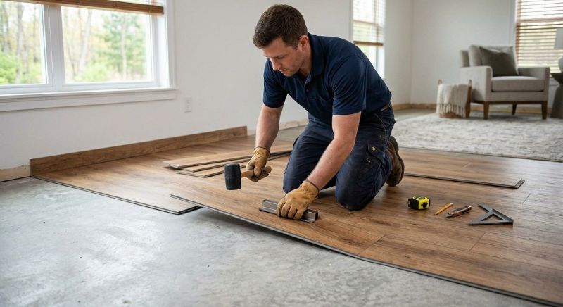 Luxury Vinyl Tile Installation in Poughkeepsie, NY