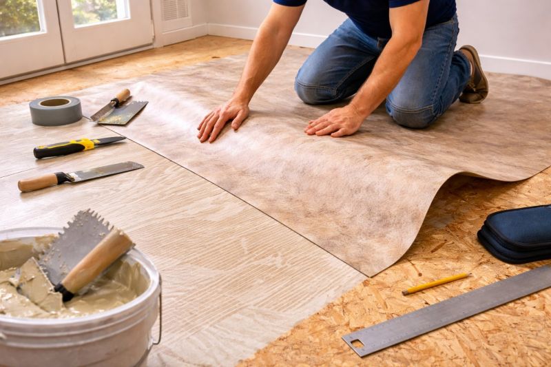 Sheet Flooring Installation in Poughkeepsie, NY