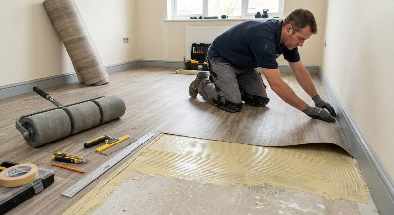 Sheet Linoleum Installation in Putnam Valley, NY
