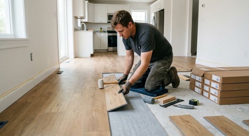 Vinyl Plank Floor Installation in Mahopac, NY